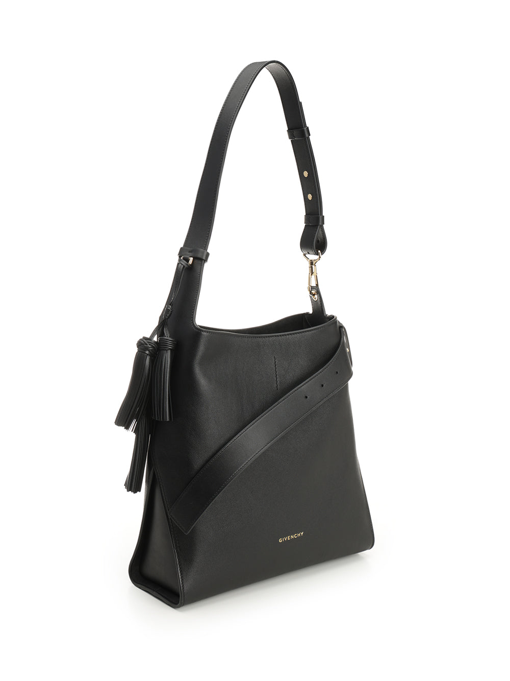 Givenchy Belted Shoulder Bags - Black | 001e8ab919e7985fab9166ae427daec75fc49369