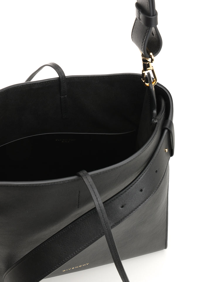 Givenchy Belted Shoulder Bags - Black | cfc2780b620cb5cbff99c5f4256d58121b877edd