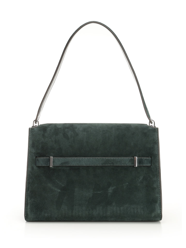 Tory Burch Lee Radziwill Shoulder Bags - Green | d930709b4480e1c7bf230942a4037b6cacf42718