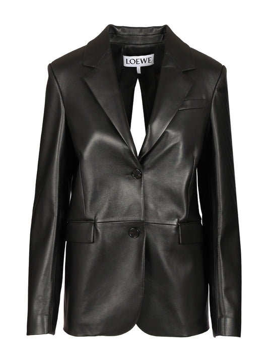 Lambskin Nappa Jacket Jackets Black