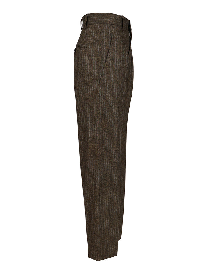 Isabel Marant Lisetta Trousers - Brown | 47b91d789129cb1f30a2232f39af917b3bf1038d