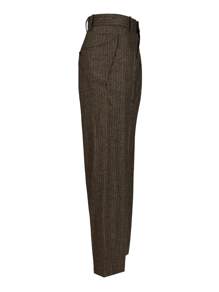 Isabel Marant Lisetta Trousers - Brown | f1d861b6d6e0e2896342b85086838fab7111be24