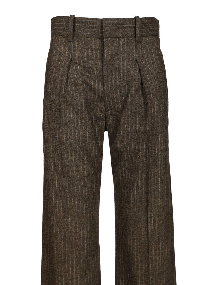 Isabel Marant Lisetta Trousers - Brown | 187cf43770d9656344ffc5d6090ea2c67df83623