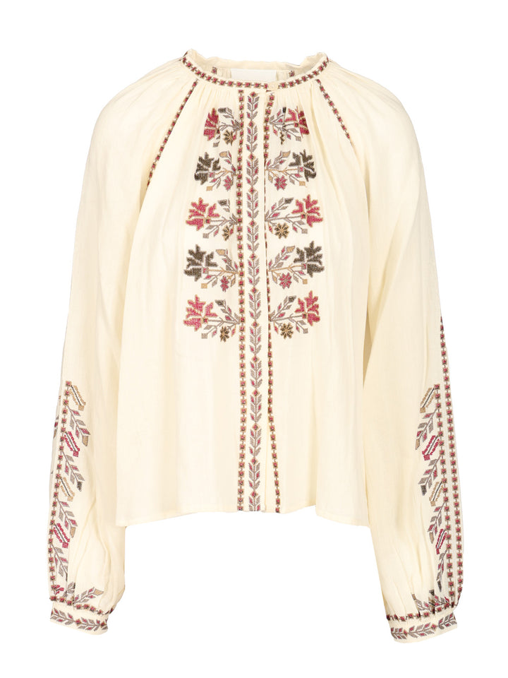 Marant Etoile Lynne Tops - Beige | 80dbe01bdfd4a18b7bae648492d18c8fdf60a0fe