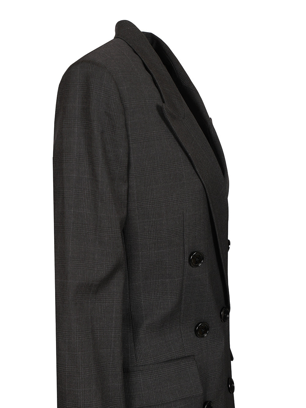 Isabel Marant Jevima Wool Prince Of Wales Suit Jacket Jackets - Grey | dea1204caa61b436135541c69b0ccdb6be275a76
