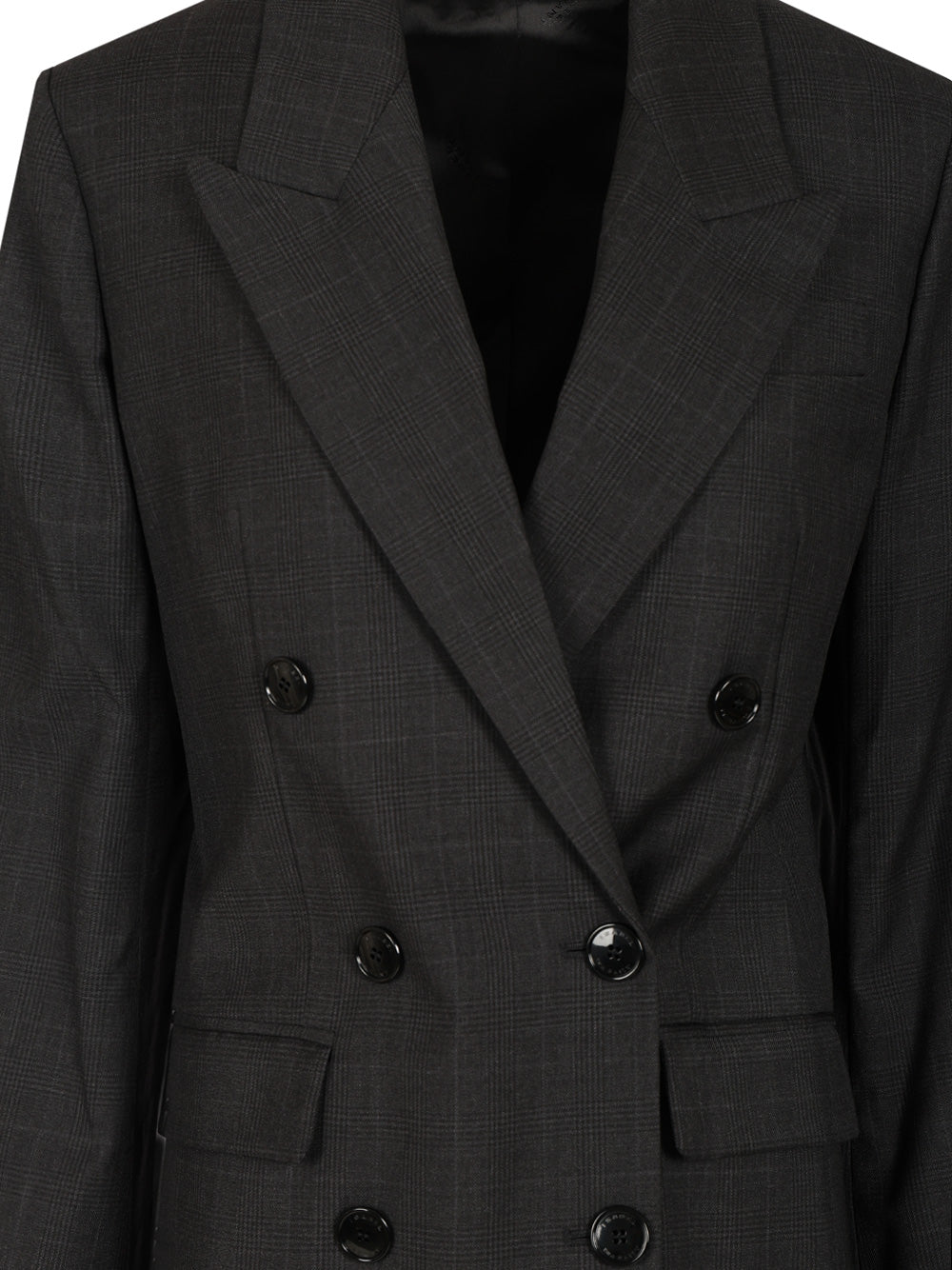 Isabel Marant Jevima Wool Prince Of Wales Suit Jacket Jackets - Grey | 3440c3cd245fa84c654b2af38b07332289b376bd
