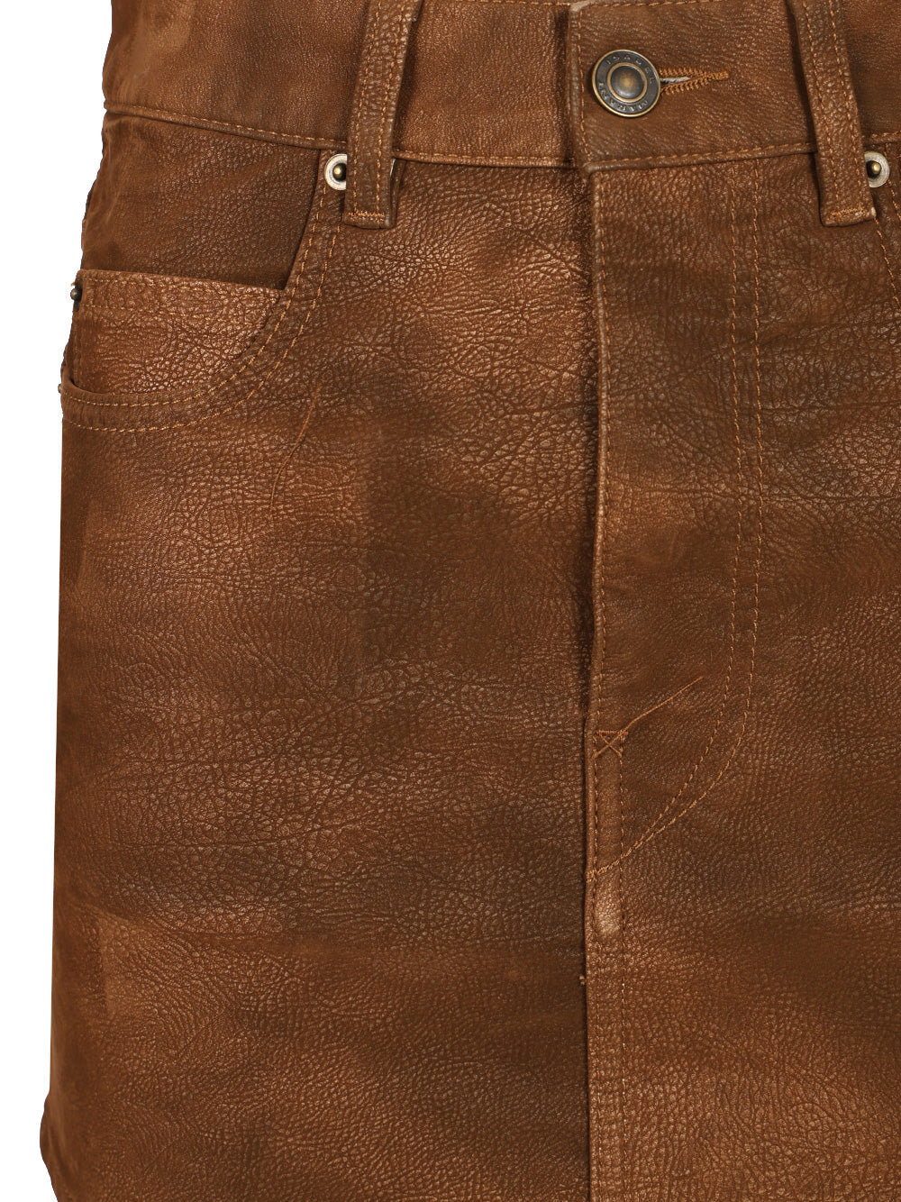 Marant Etoile Kimmy Mini Skirt Skirts - Brown | d983571b4af9bc826272b35cbe3b19716cd24302