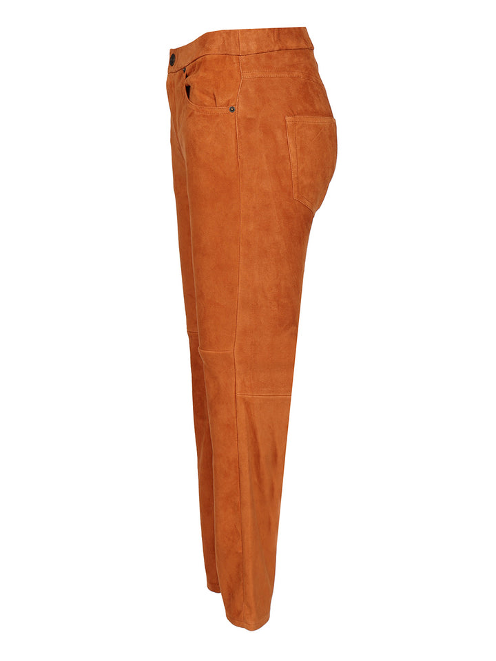 Isabel Marant Dorotthea Trousers - Brown | 1b195150a44d73657be40dd24a22efc63cd648b4