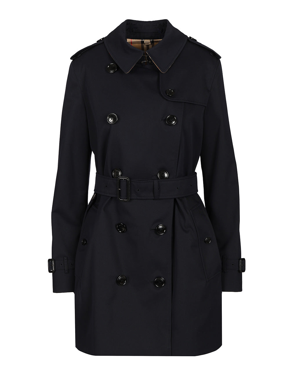 Burberry Heritage Kensington Trench Coat Coats - Blue | 39d24e097d88482d312dc74c7c44e5257e2041b6