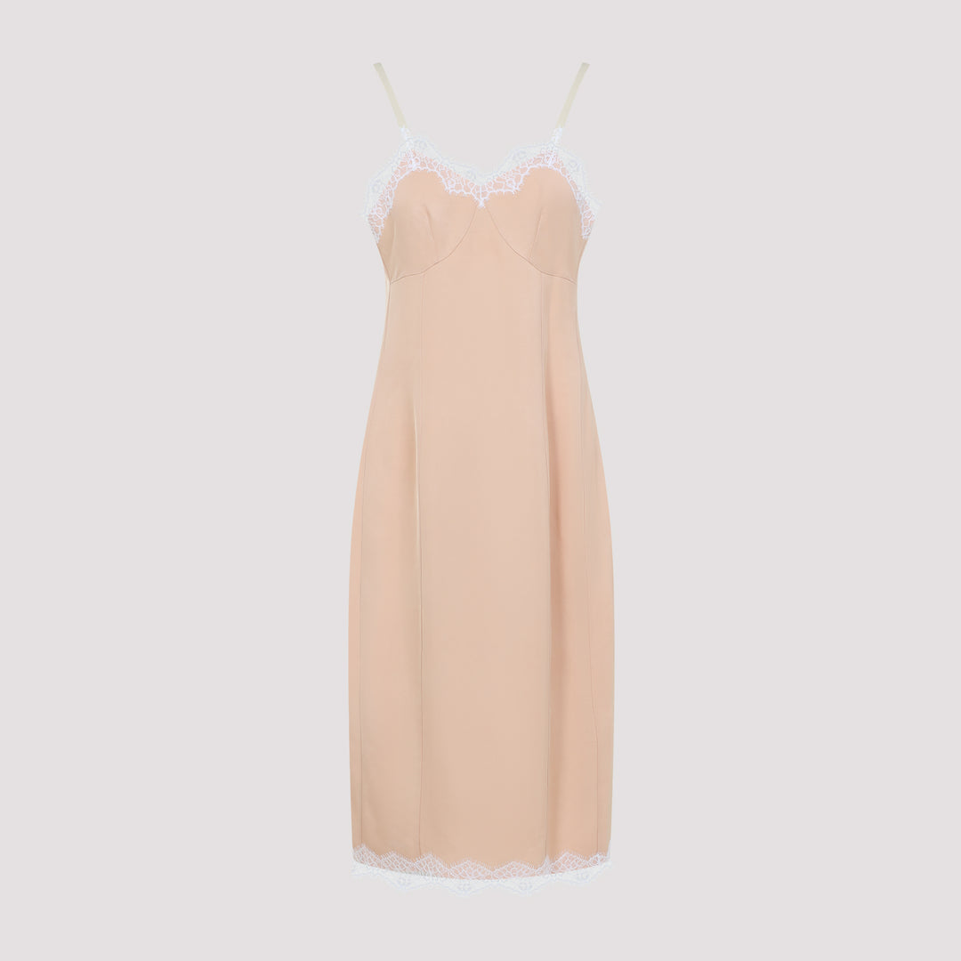 Carven Long dresses - Nude & Neutrals | d0eb791a6c8083173902610388efabf27e1a42b4