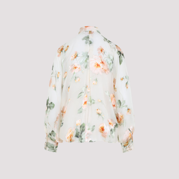 Zimmermann Blouse - Nude & Neutrals | 4eba732c3d356552b62ea3eb52dfe30490dde991