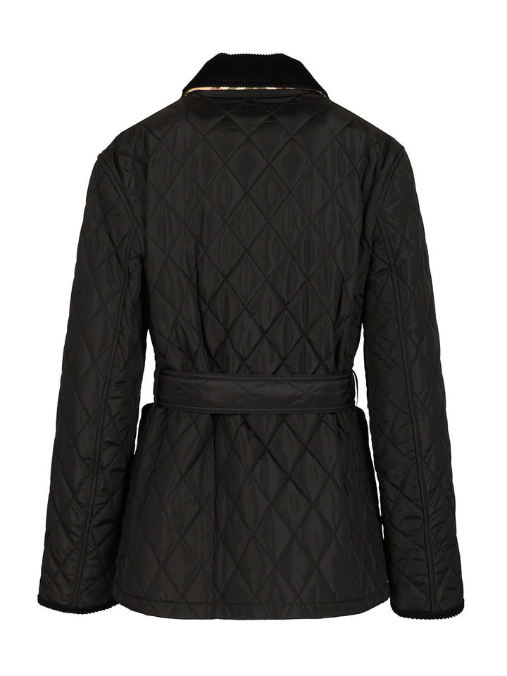 Burberry Nylon Quilted Jacket Jackets - Black | 780b1815acac907d26b0620b99678c39630b3cff