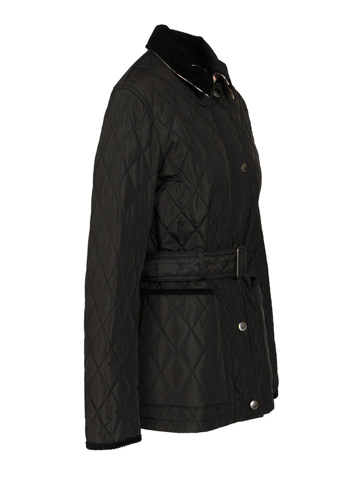 Burberry Nylon Quilted Jacket Jackets - Black | 7421ca0520f6c8196fa1b9cc9a52153629e73a7d