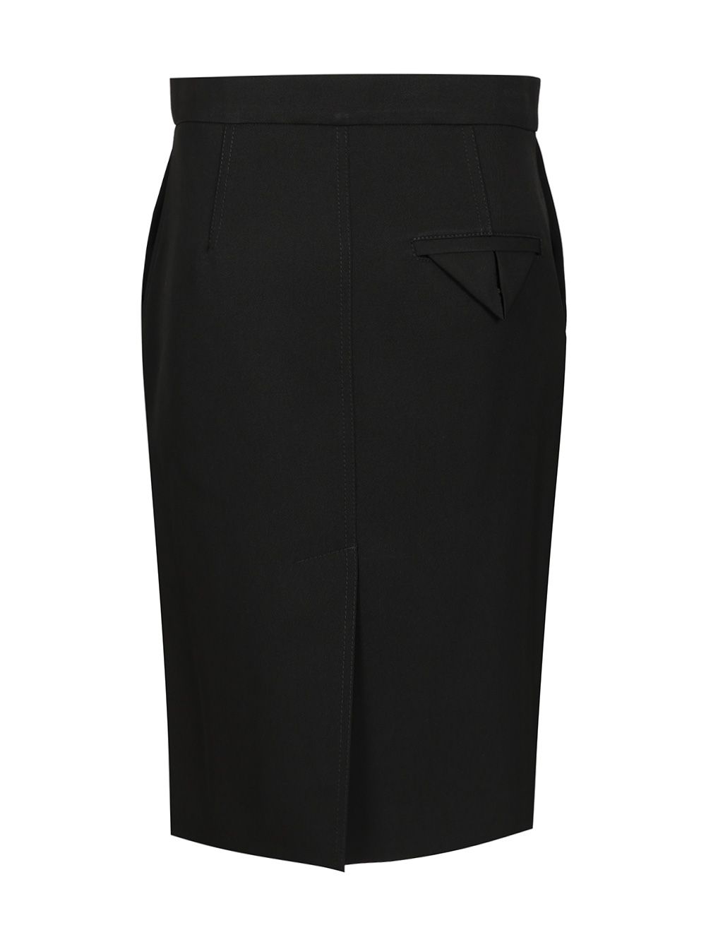 Bottega Veneta Wool Midi Skirt Skirts - Black | 40dbd6fb59fa0f42c8c0c8fa819767fe75a9ae1e