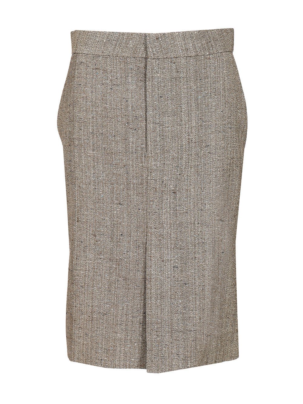 Bottega Veneta Midi Skirt In Viscose And Silk Skirts - Grey | d2236cfd13a64e4d8f33b4a90bc5bf308f822ac2