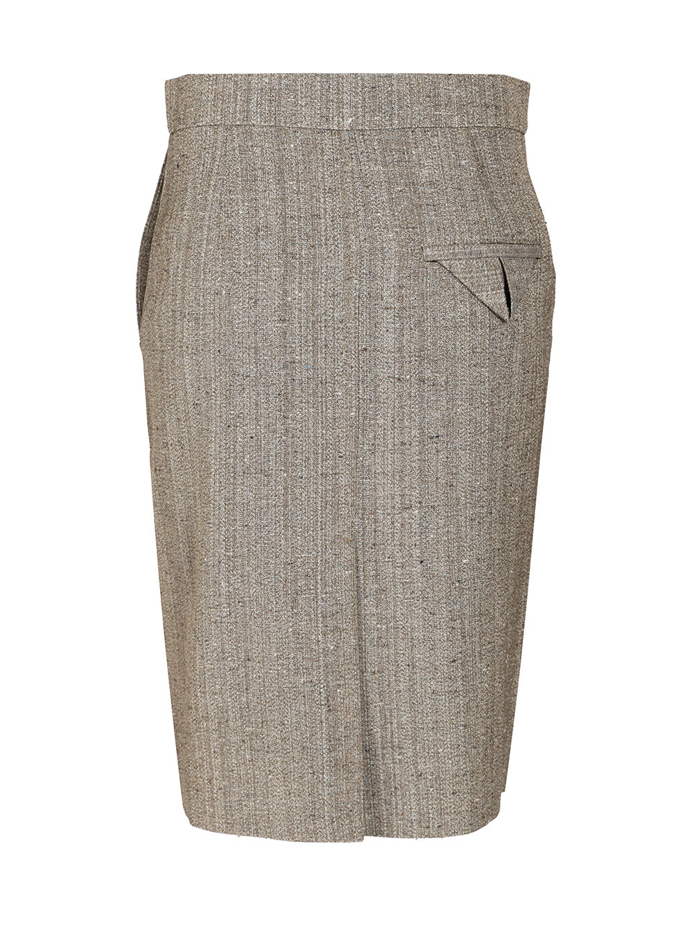 Bottega Veneta Midi Skirt In Viscose And Silk Skirts - Grey | 0278790d535c24e5921870a50321ba5ae05548a4