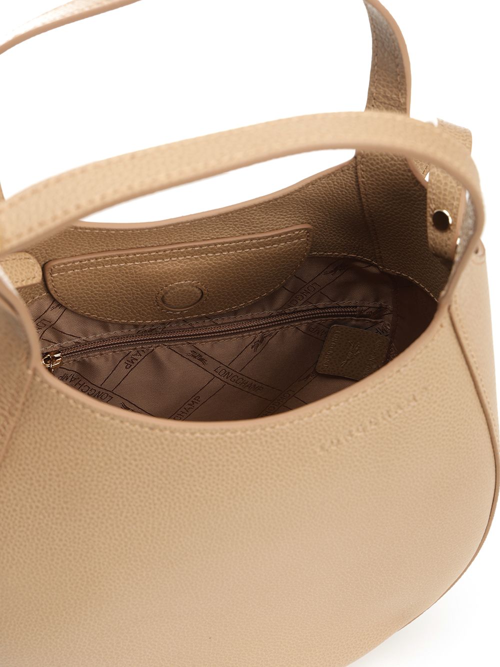 Longchamp Paris Le Foulonné Handbags - Beige | 0ebf1fb300b68d67e66343d21499c18ad8c5a044