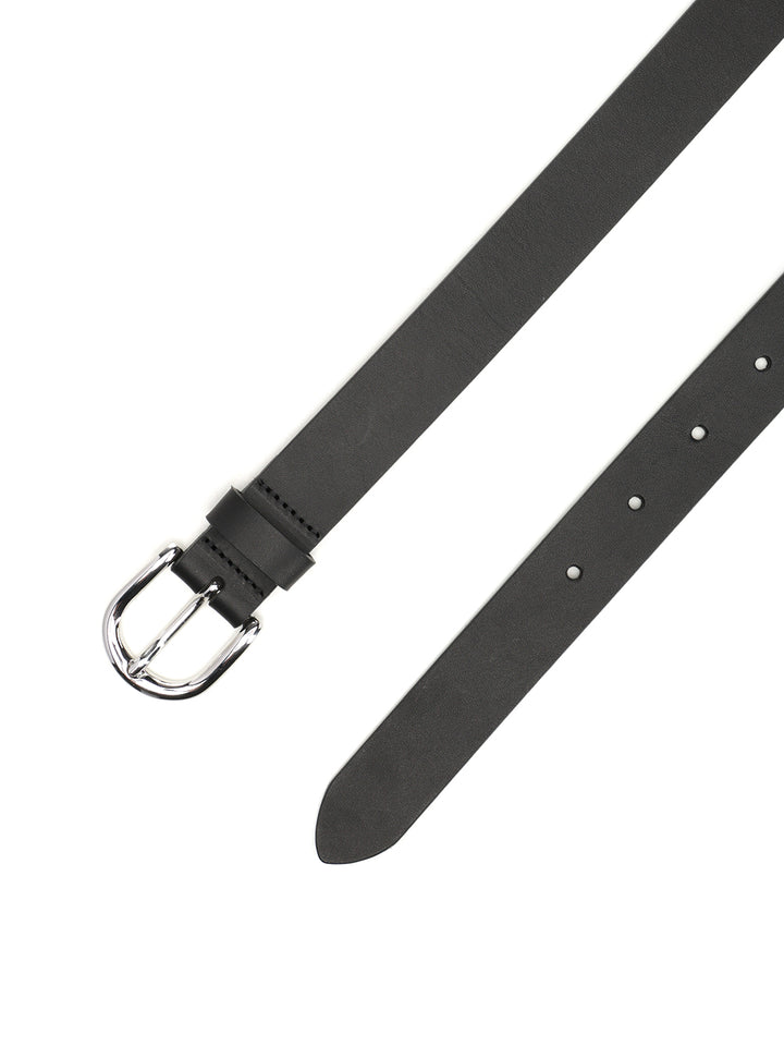 Isabel Marant Zap Leather Belt Belts - Black | 89d62fdfd9717c2e7eada7ea110148b3ce2a2fba