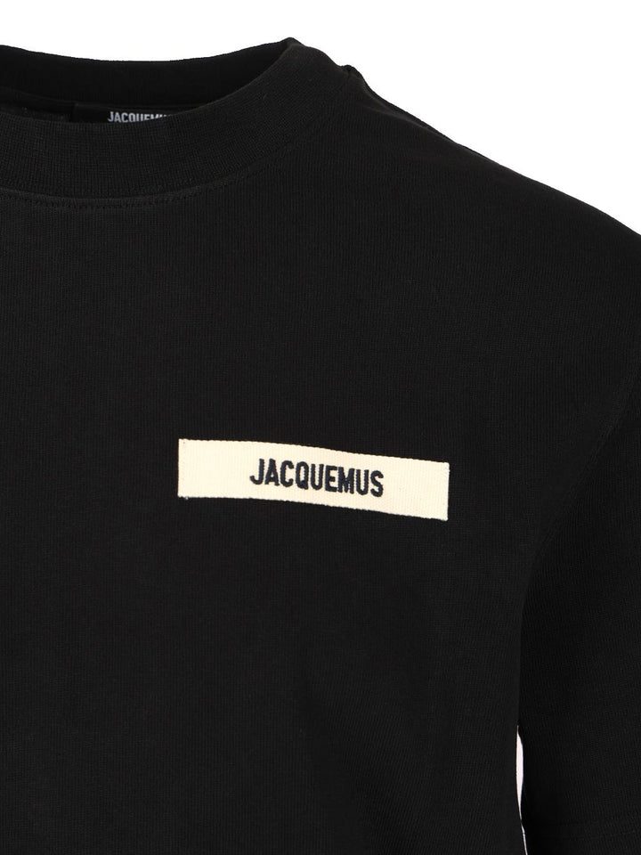 Jacquemus Cotton T-Shirt - Black | e388faca74c160ae9ccaf46be4f716dfb8801d9a