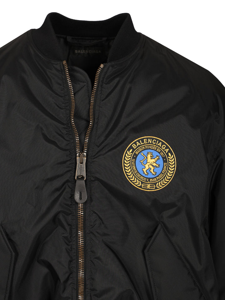 Balenciaga Bomber Jacket Jackets - Black | 29f4440c165315d9a3bff3b6136024c4598d1b6f