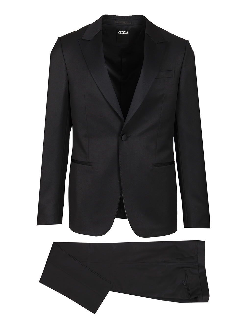 Ermenegildo Zegna Wool And Mohair Tuxedo Dresses - Black | 984dc7ed8bb61e5bffd6c9387ad6e100e5f84ba1