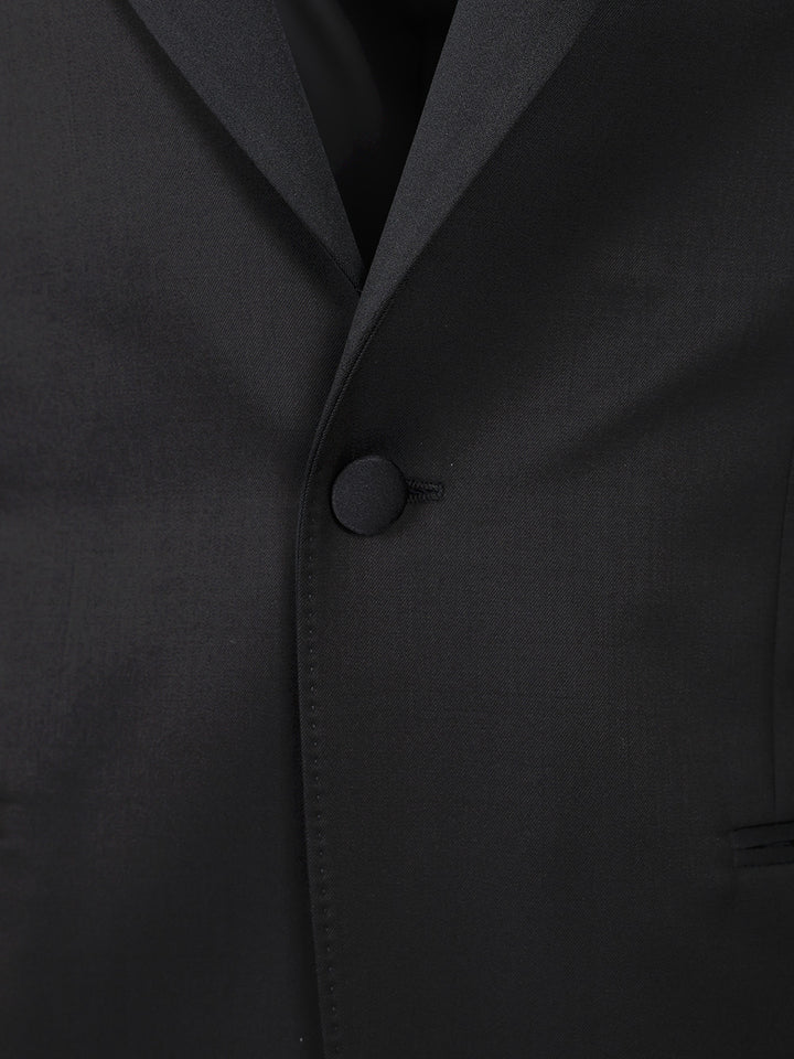 Ermenegildo Zegna Wool And Mohair Tuxedo Dresses - Black | c8ad8c20816d1cf7df2c37291c7b95016fb1411a
