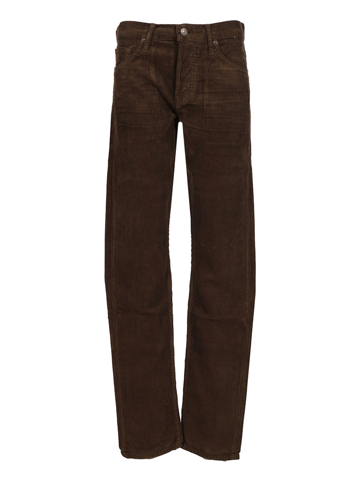 Tom Ford Velvet Trousers Jeans - Brown | 1a2db324848a504f0e880488325d603b5bcfbc49