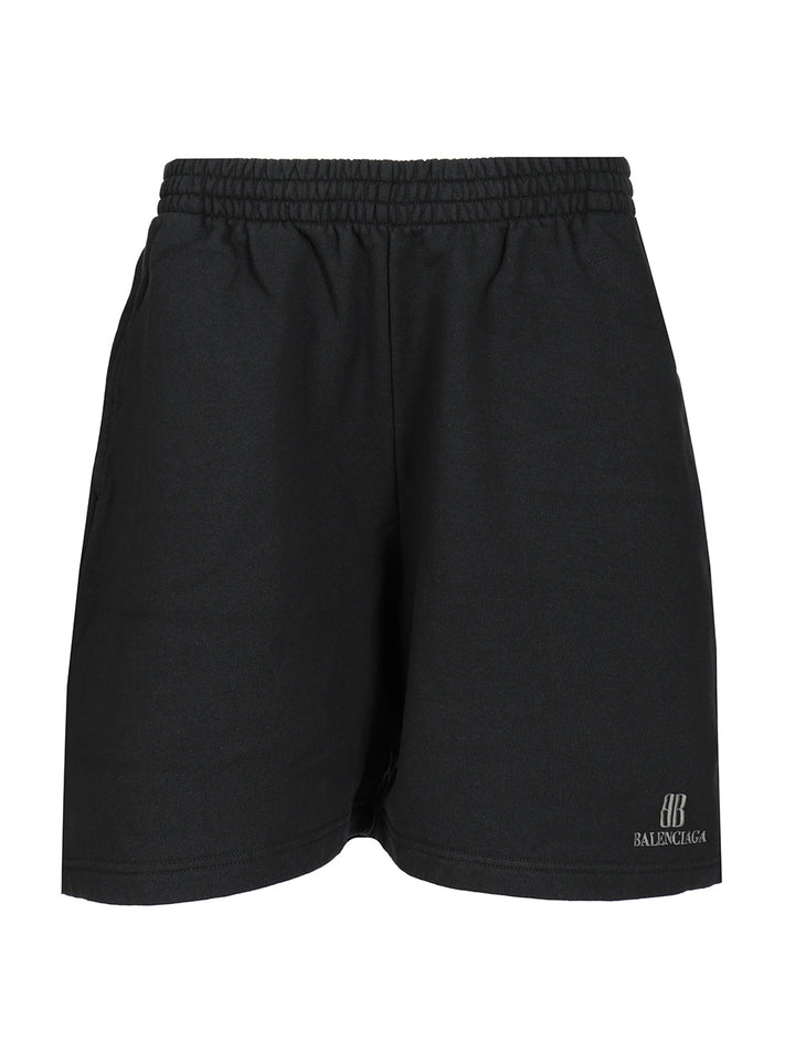 Balenciaga Nano Bb Trousers - Black | 34a6323238482c35c9b3a54d5f7a5dadeba4ba87