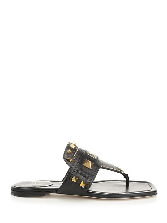 Plaster Caster Sandals Black