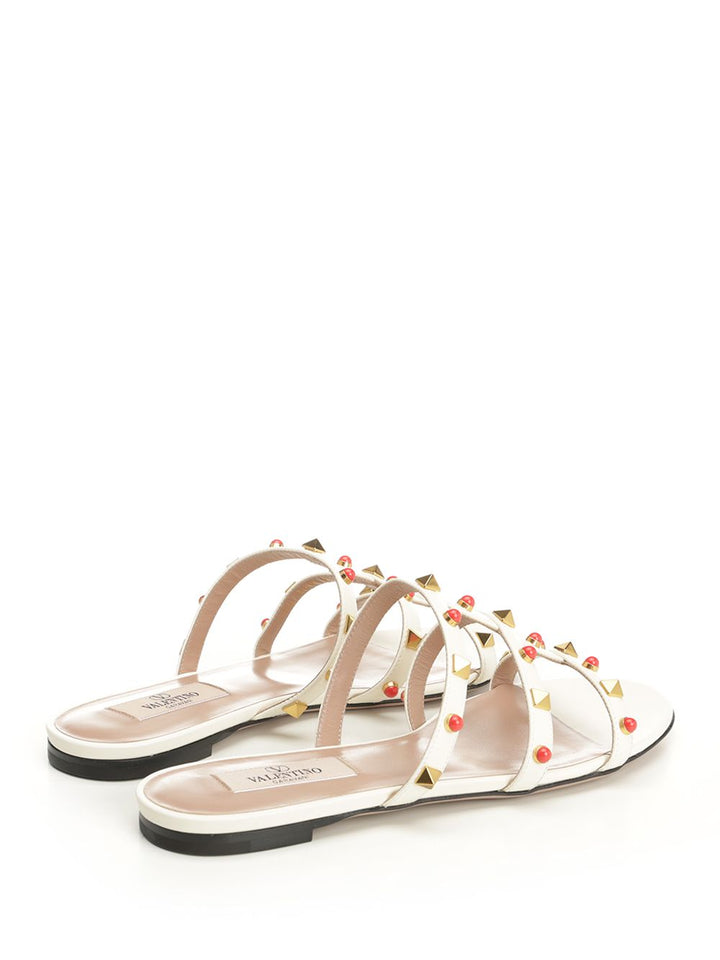 Valentino Garavani Rockstud Sandals - White | 1e2dadeb6421064f2525e946e03f227da96e1fad