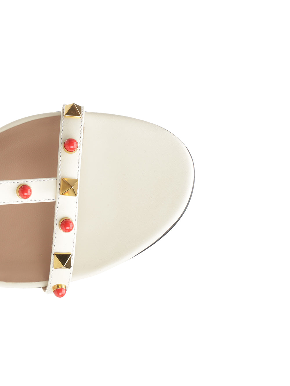 Valentino Garavani Rockstud Sandals - White | 87976b04a13c4821ff943ec63af4e3236e36797b