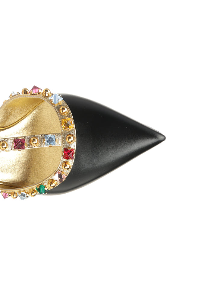 Valentino Garavani Rockstud Sandals - Black | 5990e29671c7a2aa9af9dd4efc56ee7e993b0021