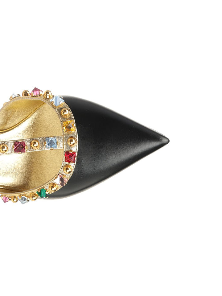 Valentino Garavani Rockstud Sandals - Black | f6e98be2412b28718aee088365b6ca9598ece95e