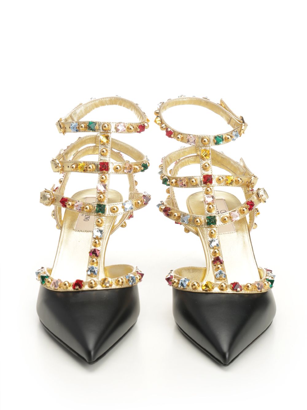 Valentino Garavani Rockstud Sandals - Black | eb2f5192ea3aab8e5a9c14a8805981aa804d683c