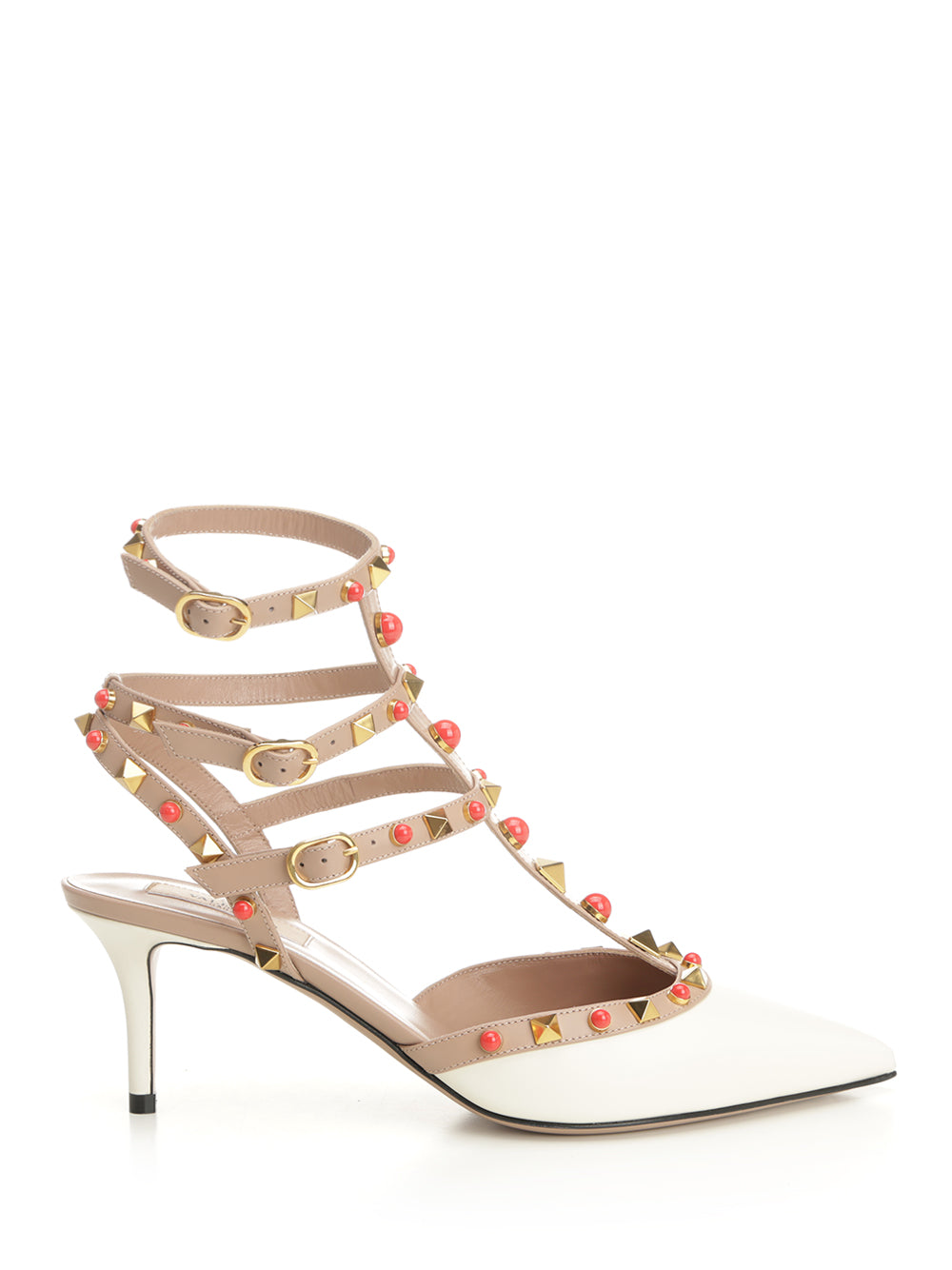Valentino Garavani Rockstud Sandals - White | 751ea2b90e5e415c93cb19573423318deaf249f1