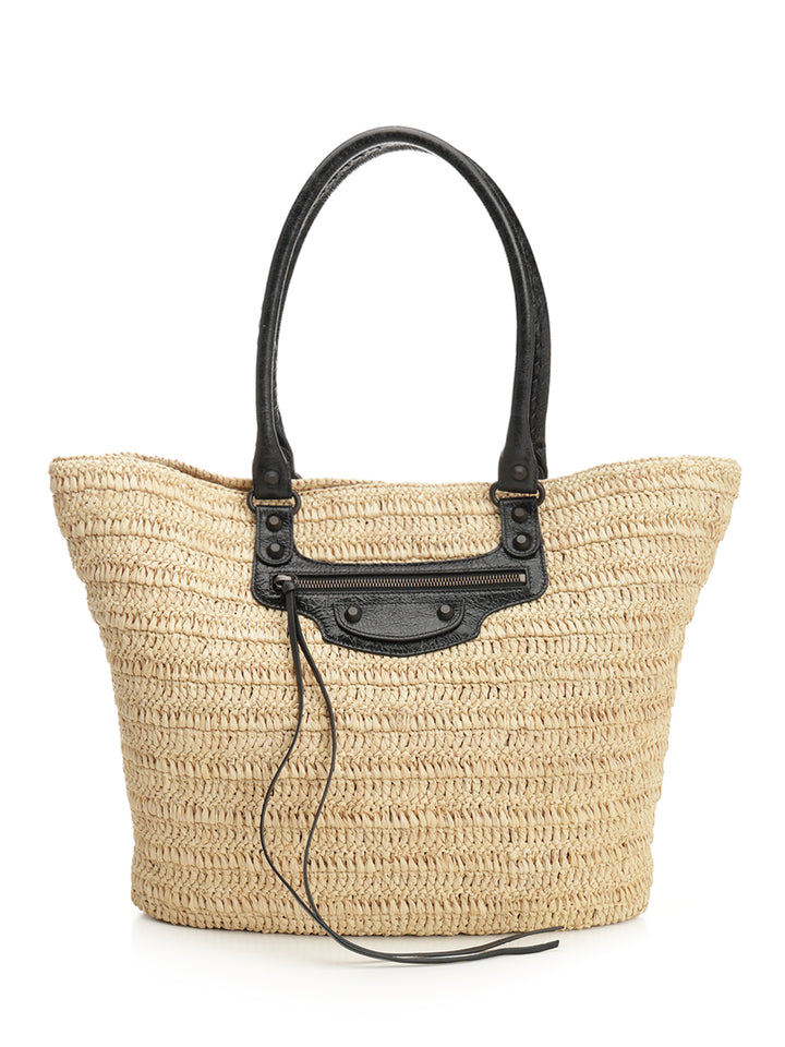 Balenciaga Le City Shoulder Bags - Black | cdbcbfb54c5430a0772ac47a6d8b6109b7a644d9