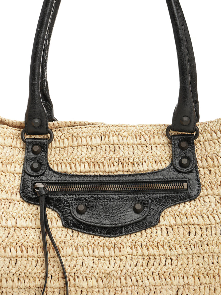 Balenciaga Le City Shoulder Bags - Black | ed80232ef6a95b5b1d7b790f159ec2c76ff2fb99