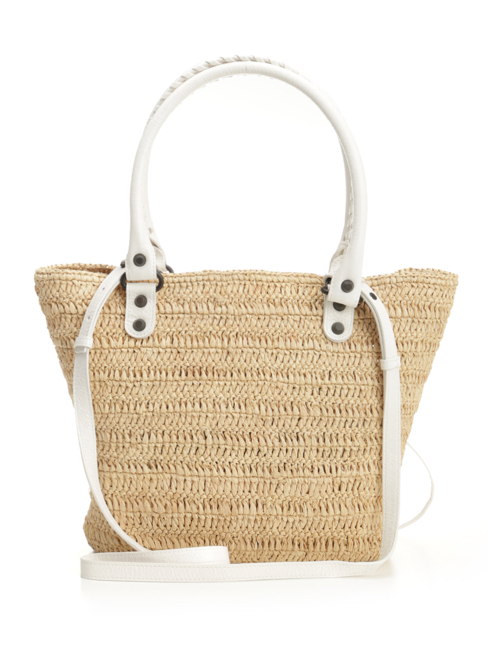 Balenciaga Le City Shoulder Bags - White | dc8b012410015743cf4c8f3f8d5a5d7cd4f2ee67
