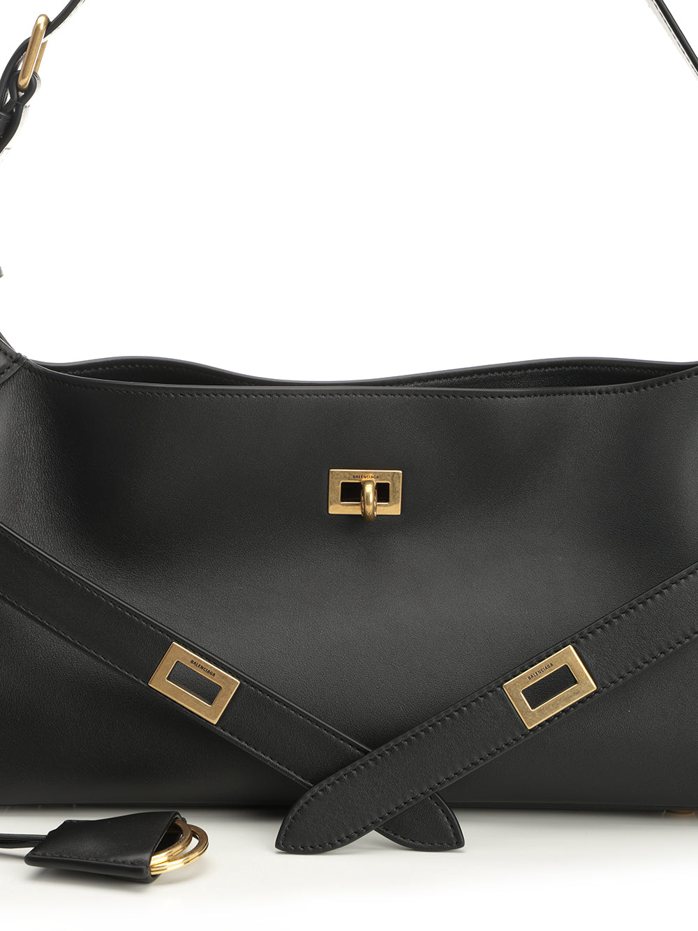 Balenciaga Bel Air Shoulder Bags - Black | 819988723161dc7d7d269838ff76fafe90e996e6