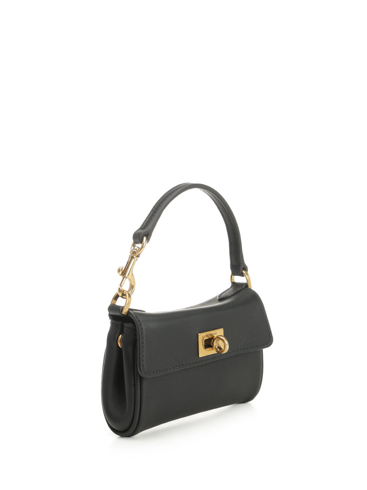 Balenciaga Charm Rodeo Shoulder Bags - Black | 9e691679efb9c3c36ad332b892c51287f29b8f5b