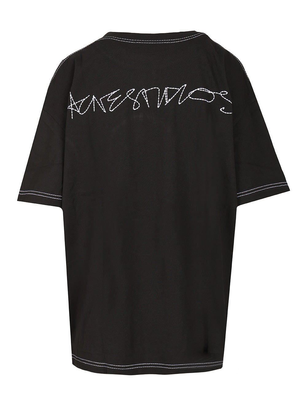 Acne Studios Crew Neck T-Shirt - Black | 735a25bb92e873dcdd8cee767d396a77e9493409