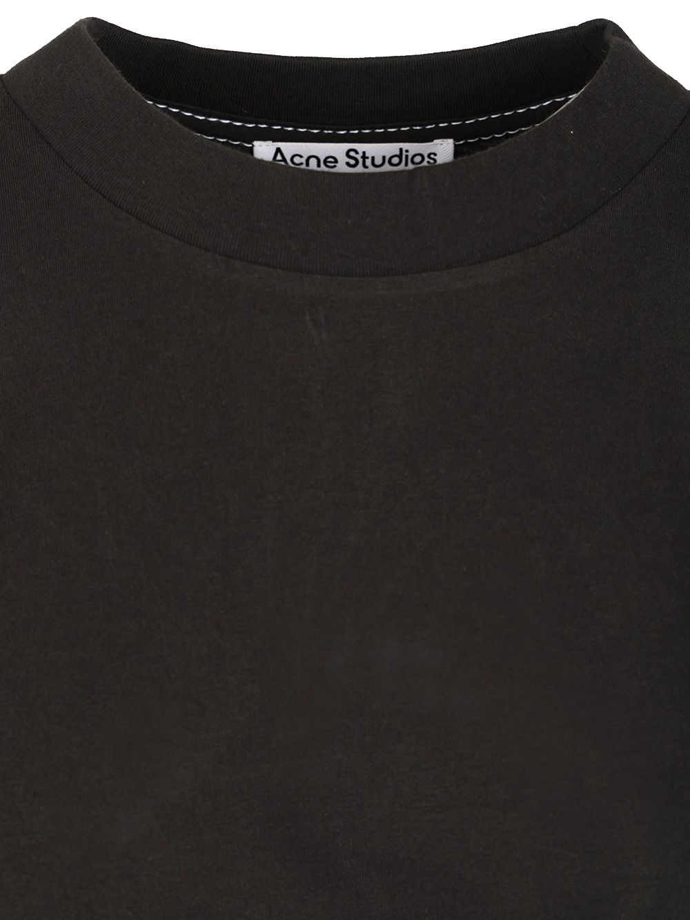 Acne Studios Crew Neck T-Shirt - Black | 28035638afc977bb41cc68f29fb0e12e958c0170