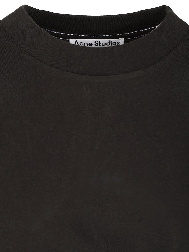 Acne Studios Crew Neck T-Shirt - Black | 28035638afc977bb41cc68f29fb0e12e958c0170