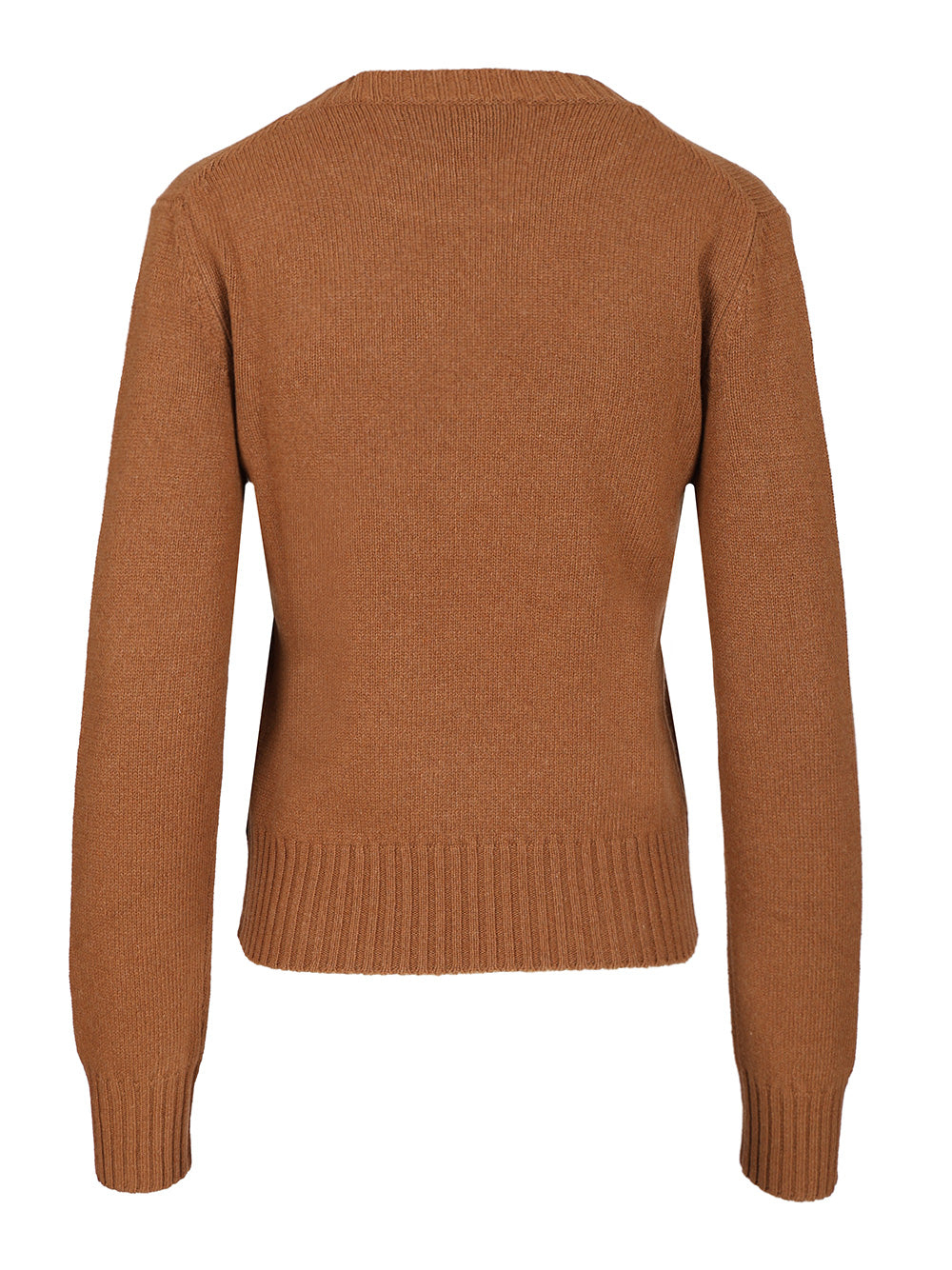 Ami Wool And Cashmere Sweater Knitwear - Brown | 678d1e47a9c2f8050ea57af23d06460fe6bf2d47