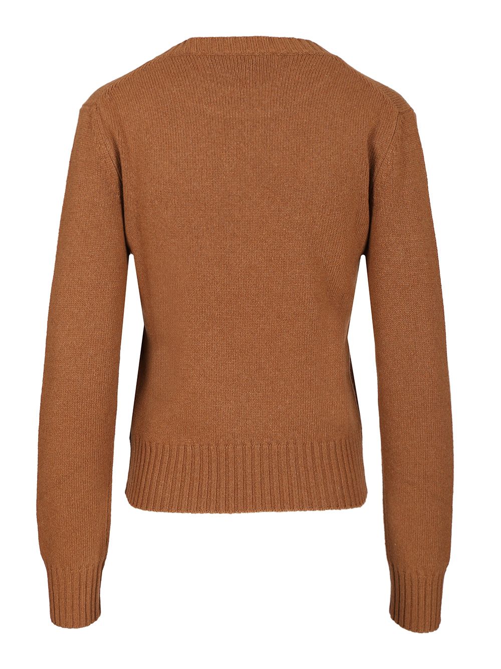 Ami Wool And Cashmere Sweater Knitwear - Brown | 84c11af54a0980f01676bec112ac17cfb5fd58d6