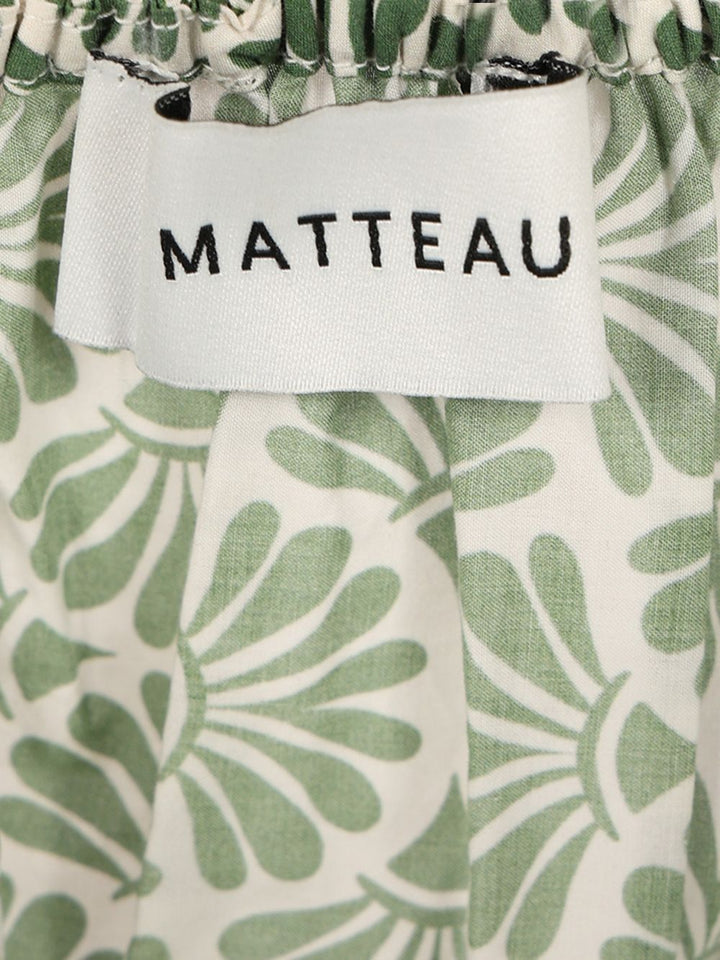 Matteau Shirred Dress Dresses - Green | 17d4ac0515a0c2a2de21e6b02172aac09e69fdc3