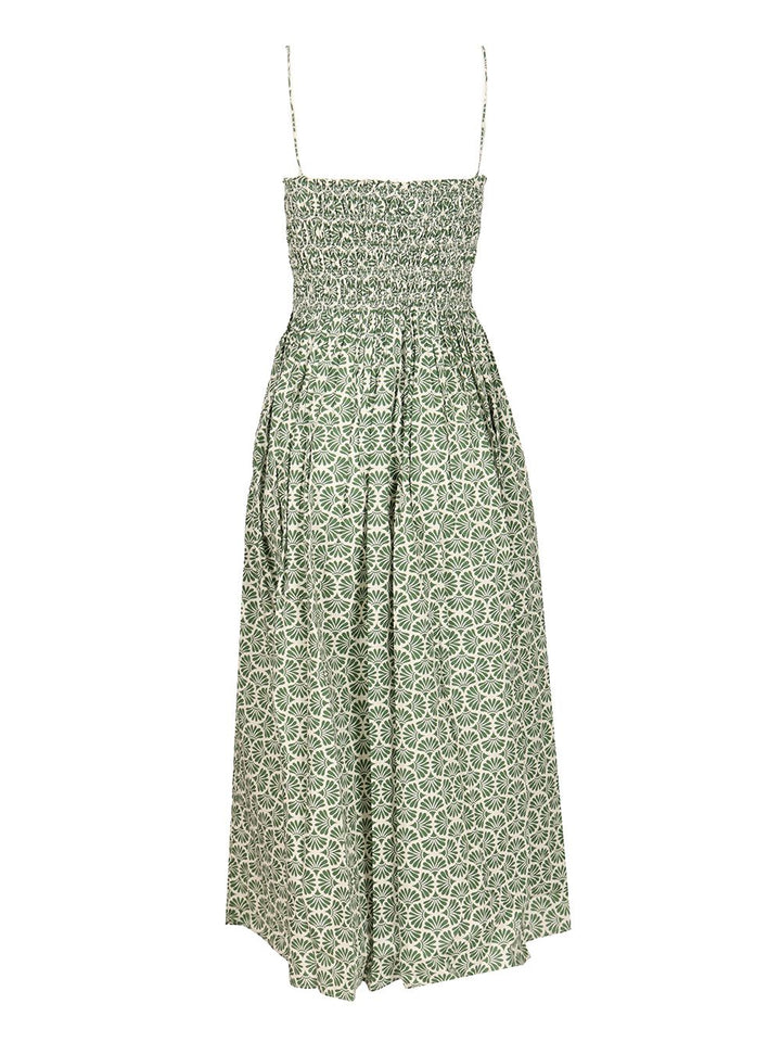 Matteau Ruffle Bodice Dress Dresses - Green | 82b9efab819e321491c046275411d33de5e96498