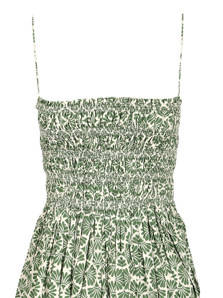 Matteau Ruffle Bodice Dress Dresses - Green | 739c39a56c10c547f75dbf4e36ba8f03d93d4c6d
