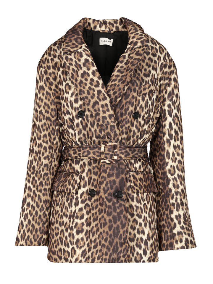 P.A.R.O.S.H. Double-Breasted Animalier Jacket Jackets - Animalier | d5bb540a9665ae619f61870f9b888e65c52ceb65
