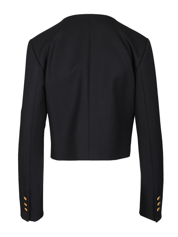 P.A.R.O.S.H. Gabardine Jacket Jackets - Blue | 9fdf105269f1dbc38cad6102865741633363769e